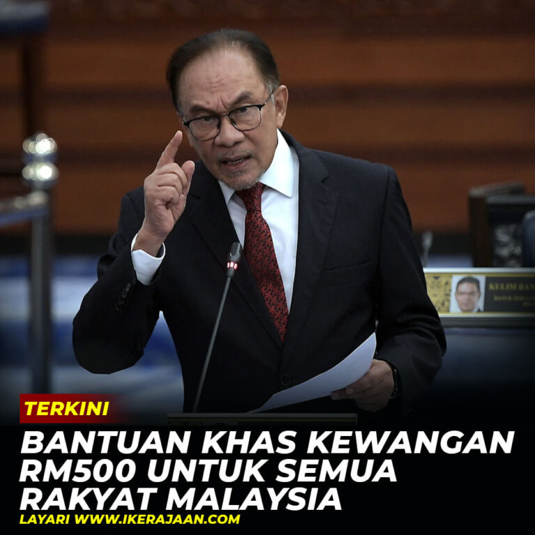 Bantuan Khas Kewangan Rm Untuk Semua Rakyat Malaysia