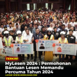 MyLesen 2024 Permohonan Bantuan Lesen Memandu Percuma