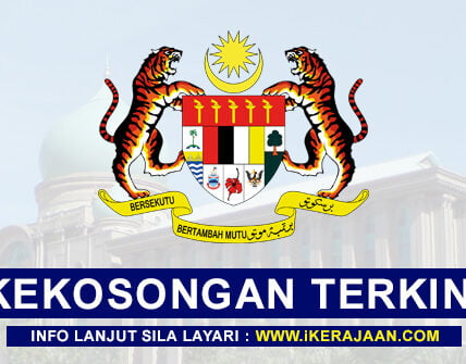 Jabatan Kerja Raya (JKR) Buka Pengambilan Kekosongan Jawatan 