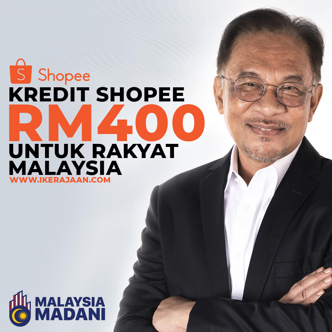 Claim RM400 Kredit Shopee