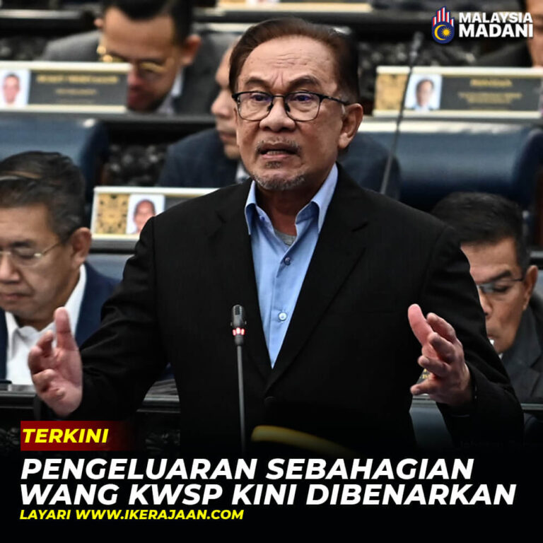 Pengeluaran Sebahagian Wang KWSP Kini Dibenarkan