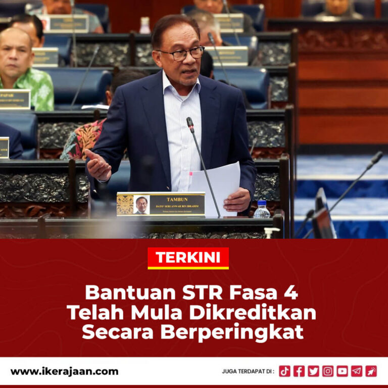 Bantuan Str Fasa Telah Mula Dikreditkan Secara Berperingkat