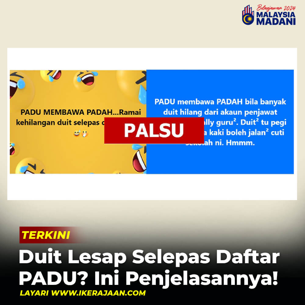 Duit Lesap Selepas Daftar