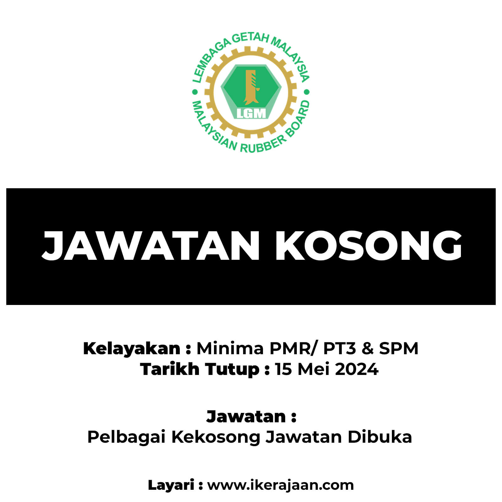 Jawatan Kosong 2024 Lembaga