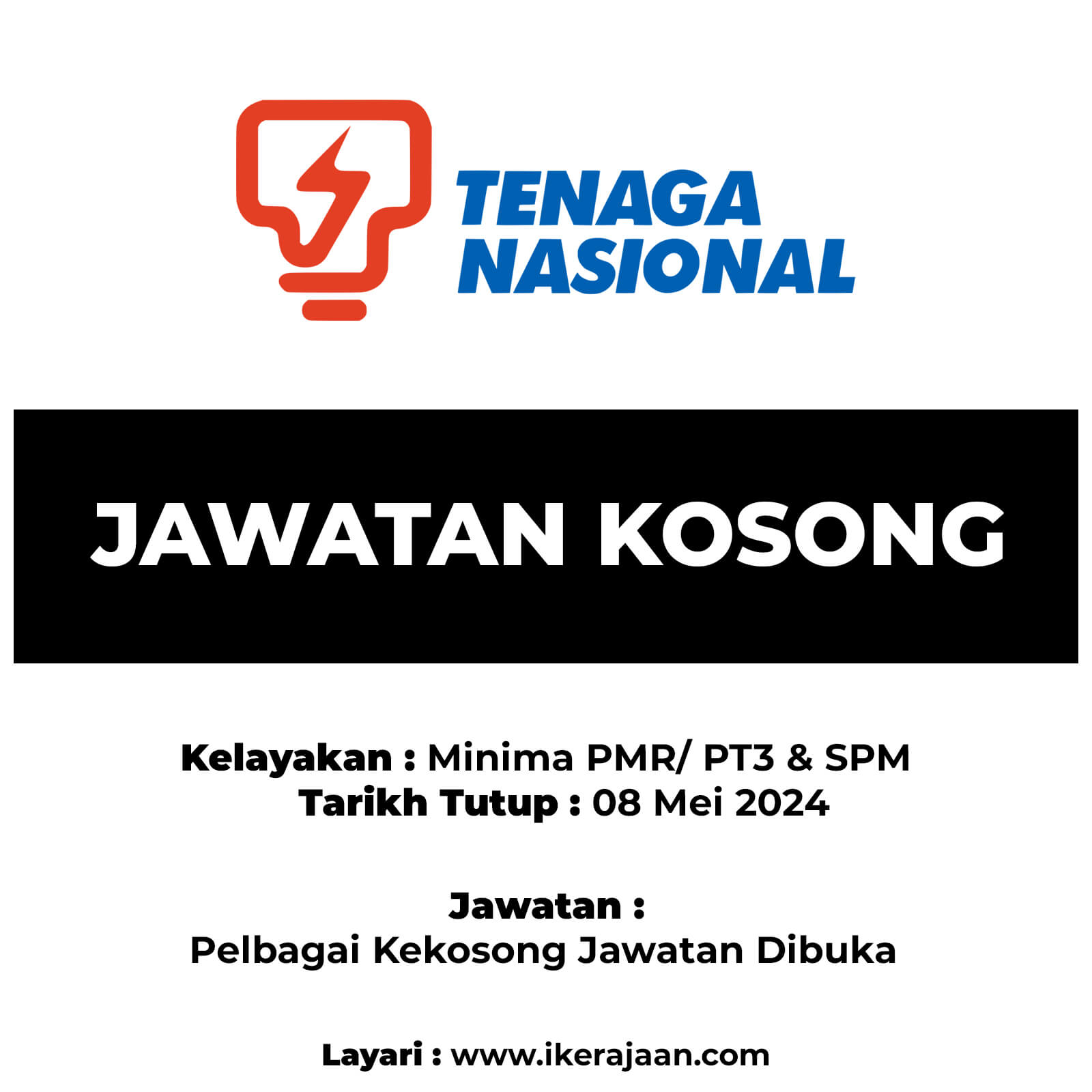 Jawatan Kosong TNB 2024