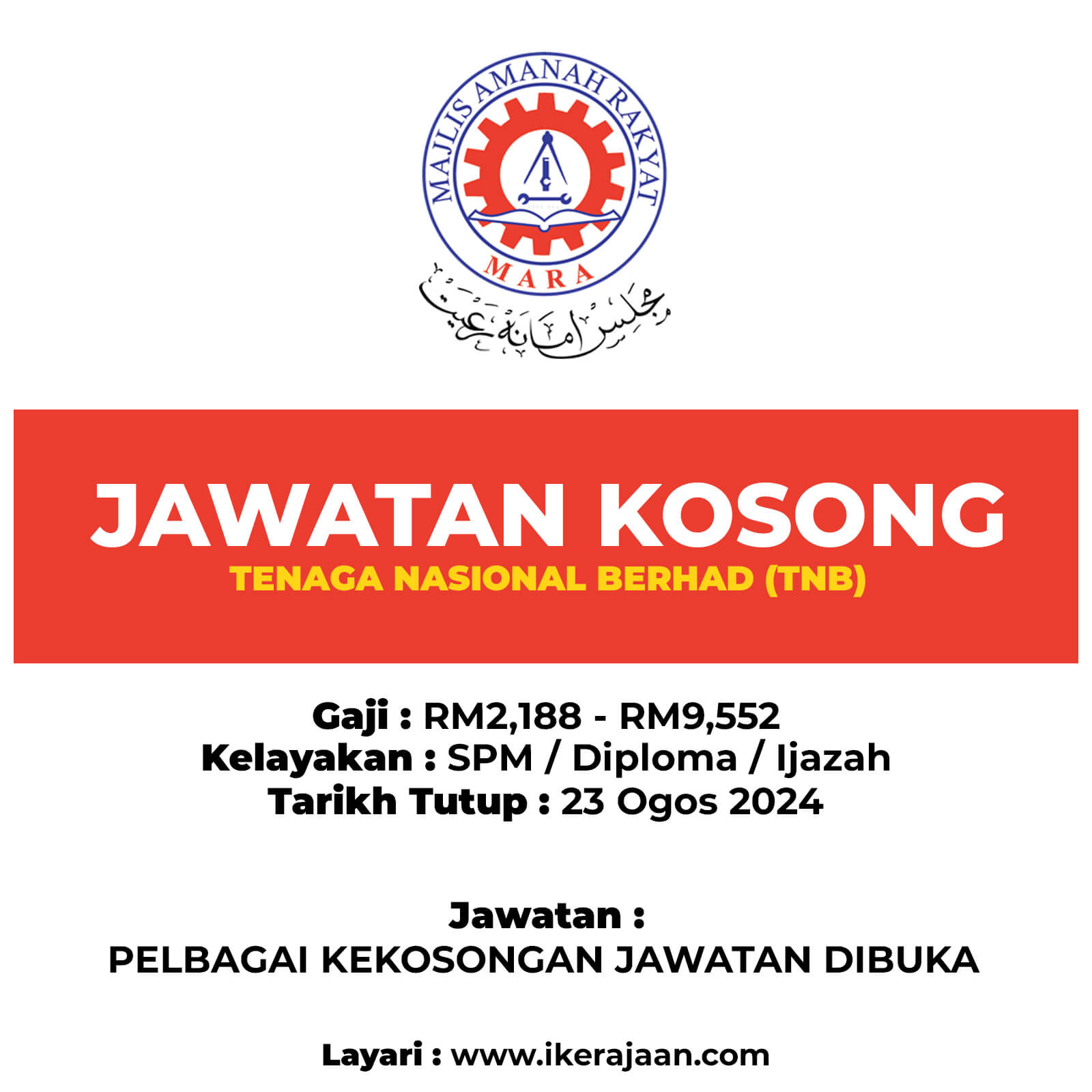 Jawatan Kosong 2024 Majlis