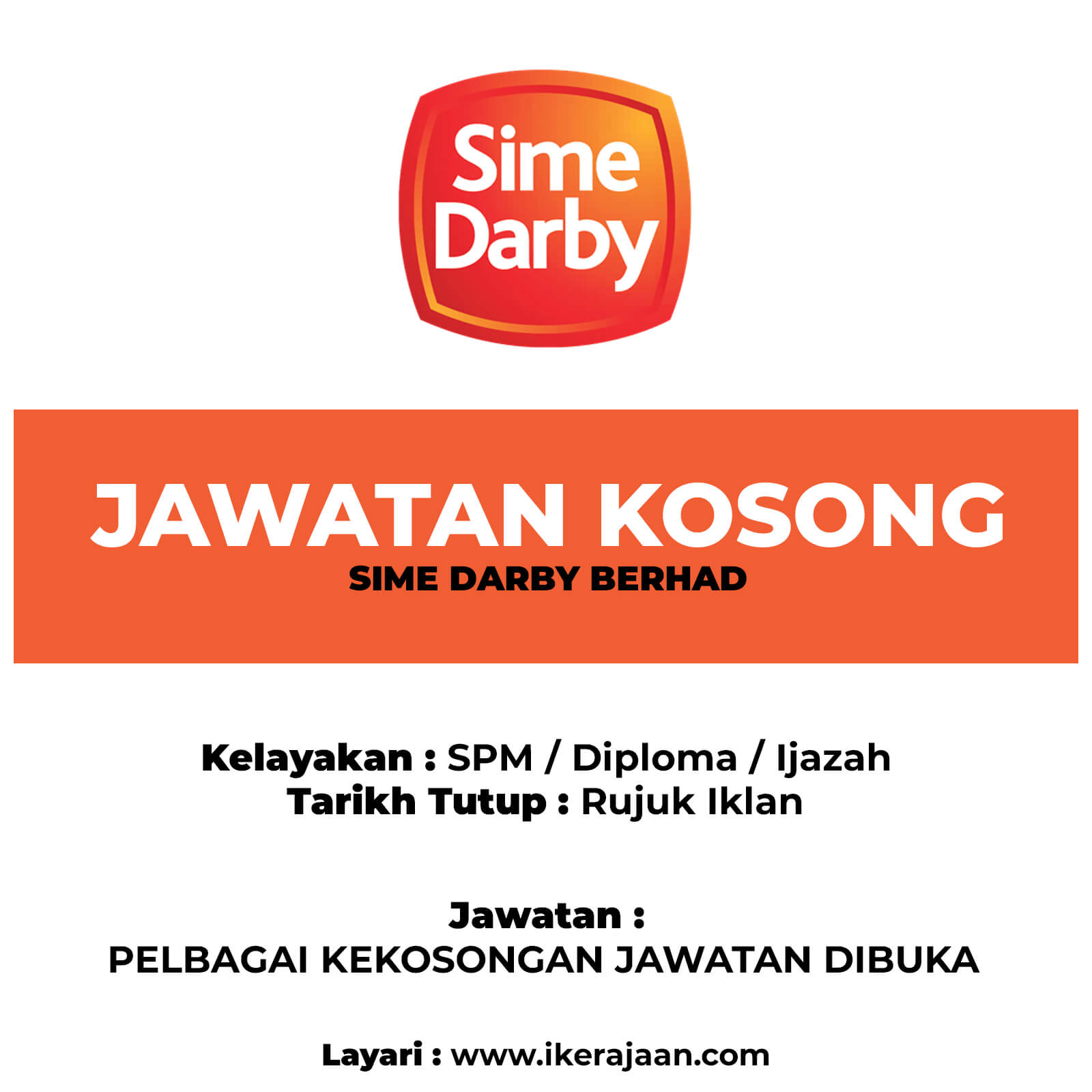 Jawatan Kosong 2024 Sime