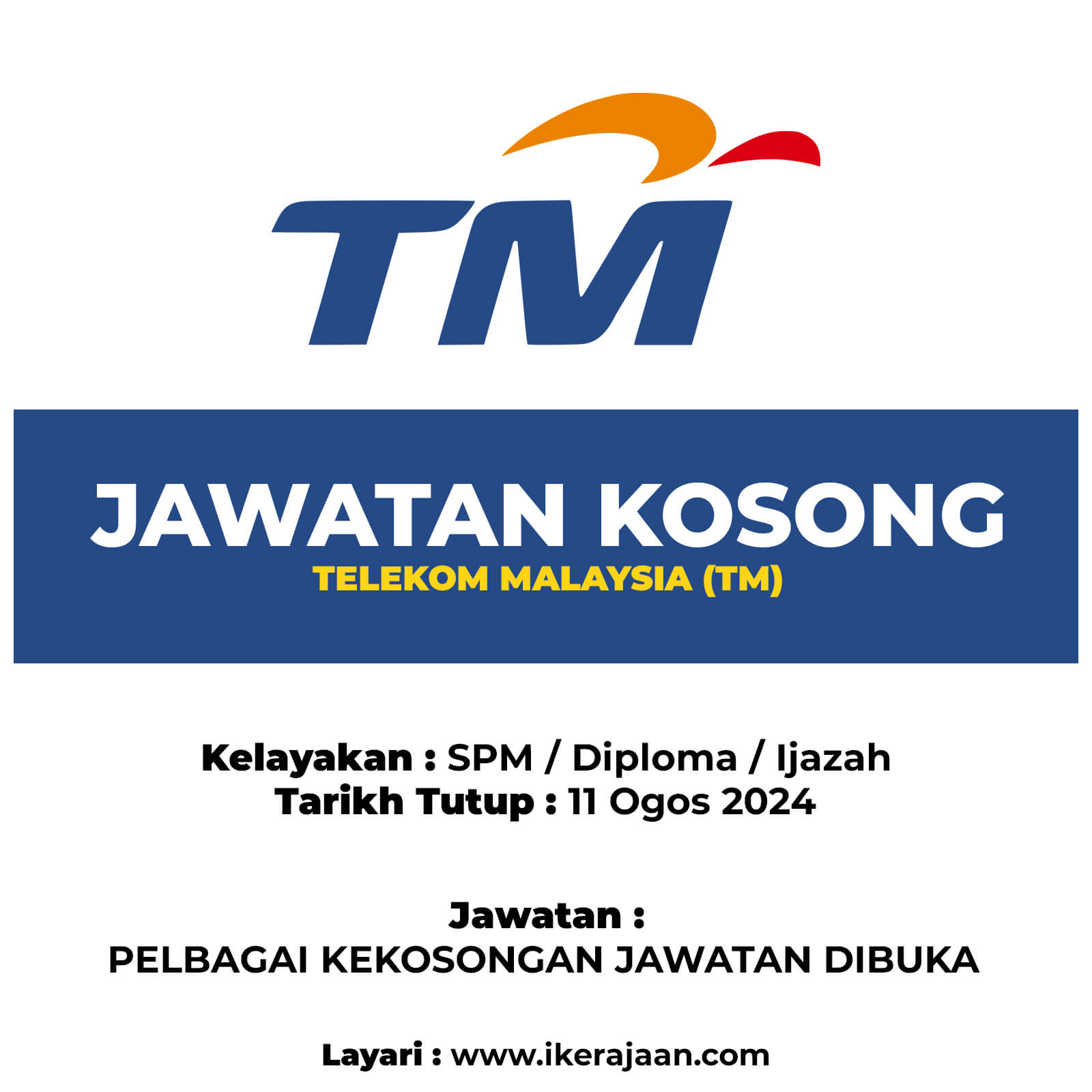 Jawatan Kosong Telekom