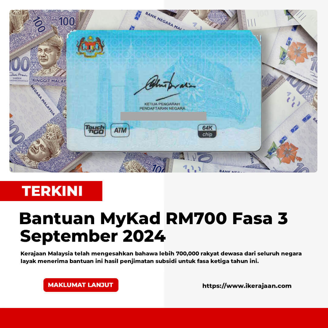 Bantuan Dalam MyKad RM700