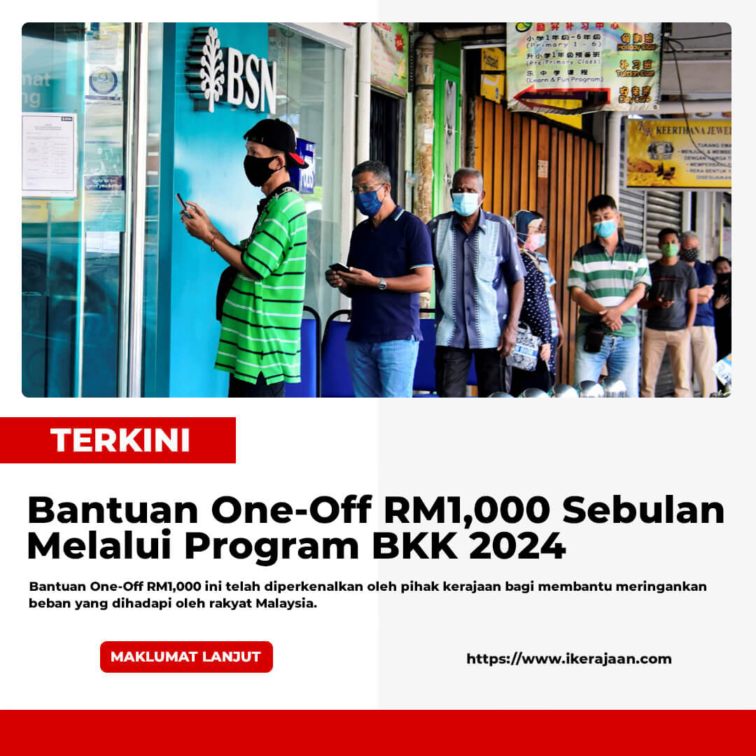 Bantuan One-Off RM1000 Sebulan