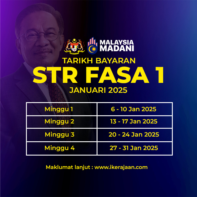 Pembayaran Bantuan STR Fasa