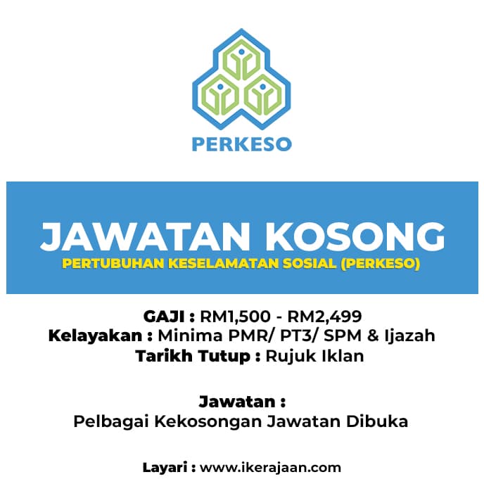 Jawatan Kosong 2025 PERKESO