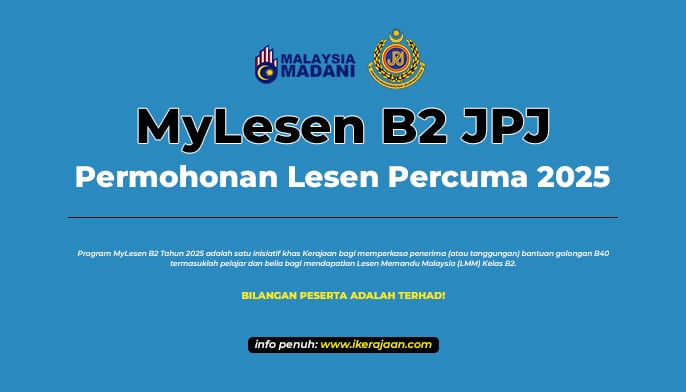 Permohonan Lesen Memandu Percuma