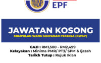 Jawatan Kosong Semasa KWSP